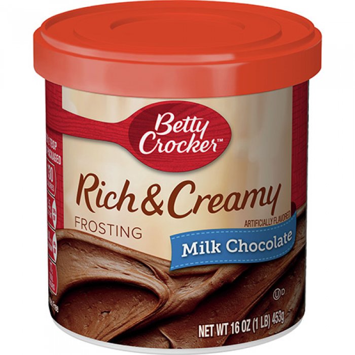 Betty Crocker Milk Chocolate Rich And Creamy Frosting 16oz Betty